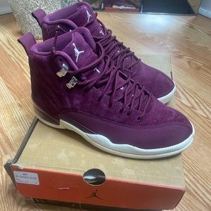 Mens Air Jordan 12 Retro Bordeaux Burgundy Size 8